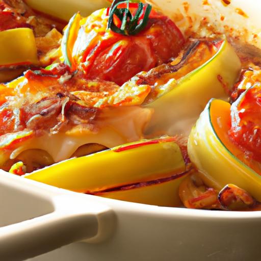 Hearty ⁢Stuffed ‍Veggie​ & Meat Bake ⁣Ideas for Every Season