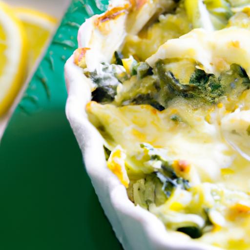 Creamy Low Carb Spinach Artichoke Bake: A Healthy Twist