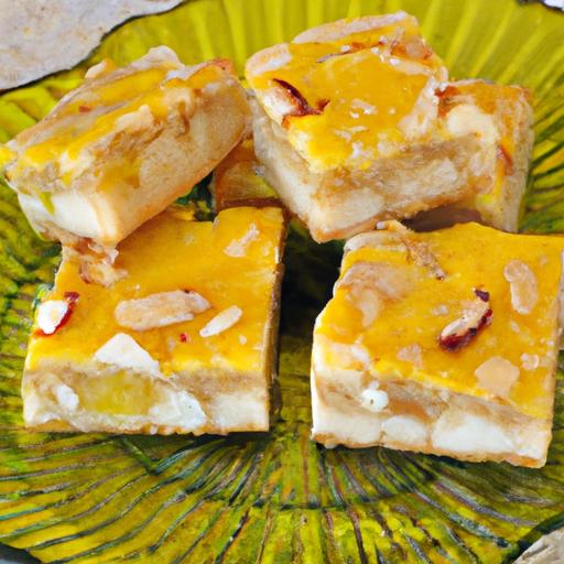 Zesty Lemon Cashew Bars: A Nutty Twist on Sweet Treats