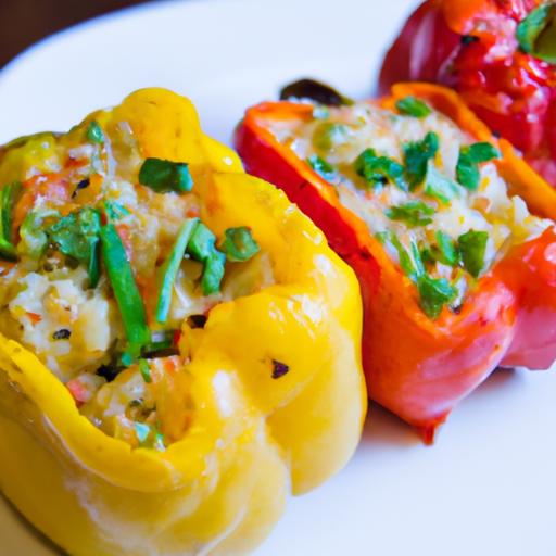 Keto Cauliflower Rice Stuffed Peppers: Flavor Meets Health