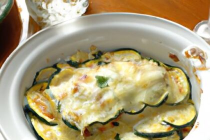 Zucchini Béchamel Lasagna: A Creamy Twist on Tradition