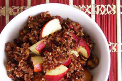 Start Your Day Right with Apple Cinnamon Quinoa Breakfast