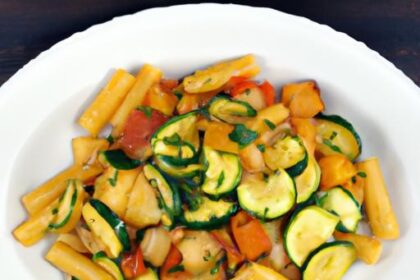 Sunrise Skillet: Maccheroni & Zucchini Morning Magic