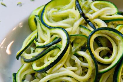 Twirl Into Health: The Ultimate Guide to Vegan Zucchini Noodles