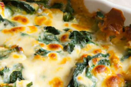 Creamy Low Carb Spinach Artichoke Bake: A Healthy Twist