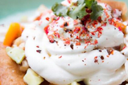 Crunchy Tostadas with Cream and Fresh Cheese Delight