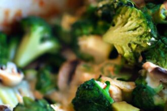 Delicious Low Carb Broccoli Mushroom Bake: Healthy & Easy