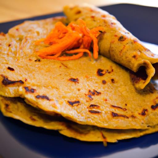 Golden Goodness: The Delightful World of Carrot Paratha