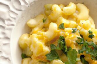 Wake Up to Flavor: Herbed Breakfast Mac and Cheese Delight
