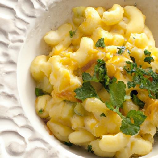 Wake Up to Flavor: Herbed Breakfast Mac and Cheese Delight