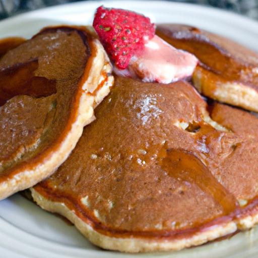 Fluffy Keto Almond Flour Pancakes with Sugar-Free Syrup Delight