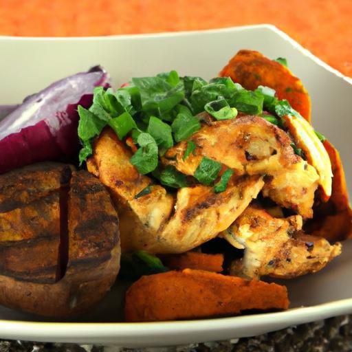 Flavorful Grilled Chicken & Sweet Potato Bowls to Savor