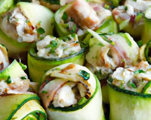 Keto Zucchini Roll Ups: Fresh, Tasty Low-Carb Bites