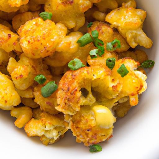Crispy Air Fryer Cauliflower Mac & Cheese: A Healthy Twist