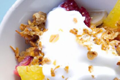 Tropical Yogurt Parfaits: Creamy Bliss with Coconut Granola