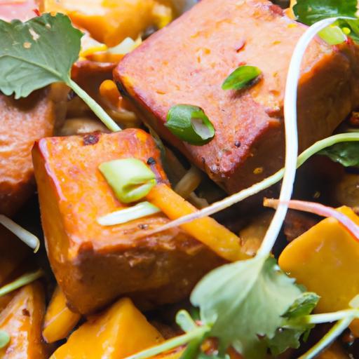 Maple Roasted Tempeh & Sweet Potato: A Flavorful Twist