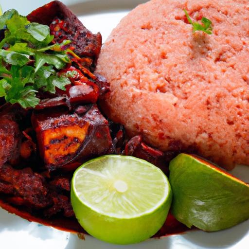 Cochinita Pibil with Rice: A Flavorful Yucatecan Feast