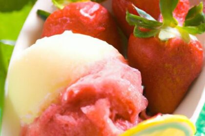 Refreshing Strawberry Lime Sorbet: A Zesty Summer Treat