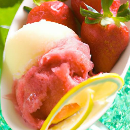 Refreshing Strawberry Lime Sorbet: A Zesty Summer Treat