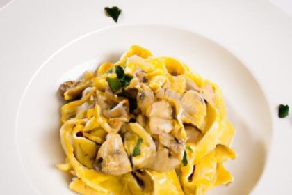 Decadent Truffle Cream Tagliatelle: A Luxurious Pasta Delight