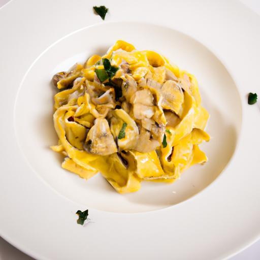 Decadent Truffle Cream Tagliatelle: A Luxurious Pasta Delight
