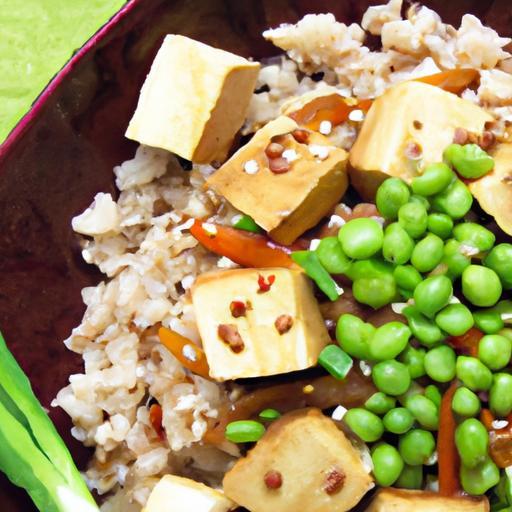 Nourish Your Soul: Tofu Buddha Bowl with Brown Rice & Edamame