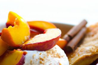 Sweet Harmony: How Cinnamon Baked Peaches Elevate Dessert