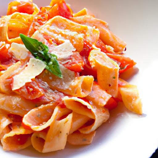 Velvety Tomato Vodka Fettuccine: A Creamy Pasta Delight