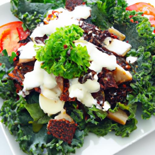 Crunchy ‌Kale Tofu Salad: A Power-Packed Green ​Delight