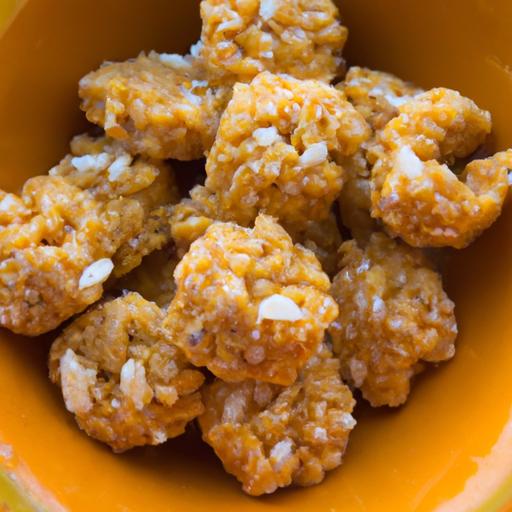 Crisp Coconut Pumpkin Bites: A Flavorful fall snack Treat