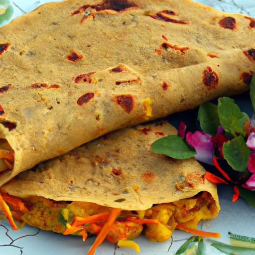 Golden Goodness: The Delightful World of Carrot Paratha