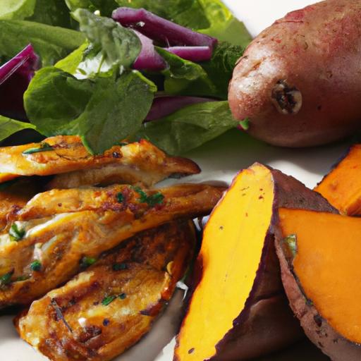 flavorful Grilled Chicken & Sweet Potato Bowls to Savor