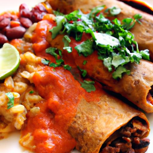 Hearty Vegan Enchiladas with Beans: A Flavorful fiesta