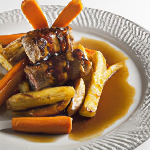 Sweet & Savory: Balsamic Pork tenderloin with Roasted Carrots