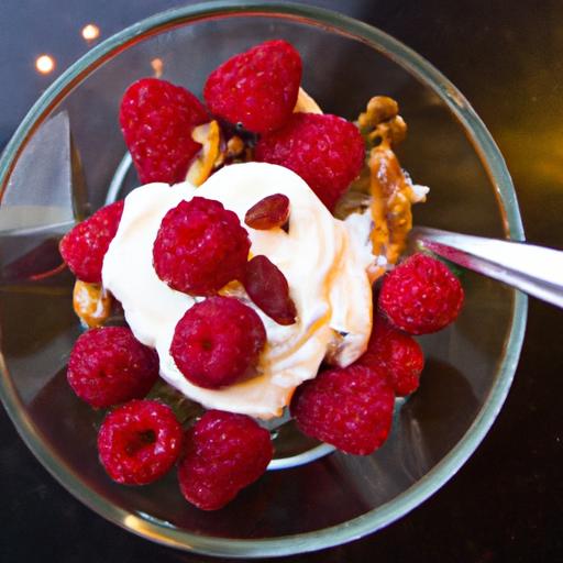 Layered ‍Delight: Greek Yogurt Parfait⁢ with ⁤Walnuts & Raspberries