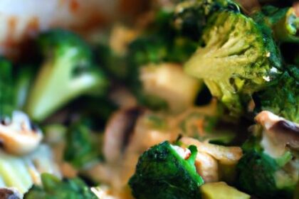 Delicious Low Carb Broccoli Mushroom Bake: Healthy & Easy