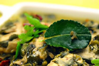 Chicken Saagwala: A Flavorful Spin on Classic Indian Greens