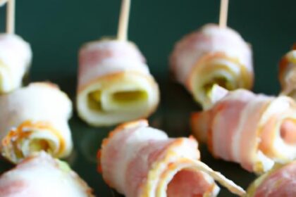 Keto Ham Cheese Pinwheels: Tasty Low-Carb Snack Delight