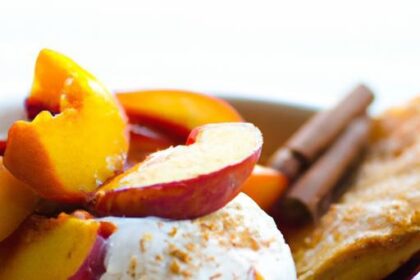 Sweet Harmony: How Cinnamon Baked Peaches Elevate Dessert