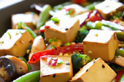 Sizzling Tofu & Veggie Stir Fry: A Colorful Health Boost