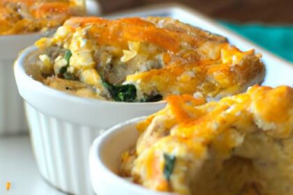 Wholesome Egg Muffins: Spinach & Mushroom Delight Recipe