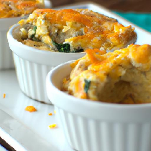 Wholesome Egg Muffins: Spinach & Mushroom Delight Recipe