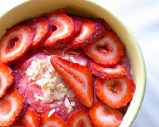 Refreshing Strawberry Smoothie Bowl: Naturally Sugar-Free Delight