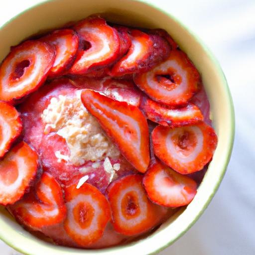 Refreshing Strawberry Smoothie Bowl: Naturally Sugar-Free Delight