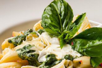 Velvety Basil Cream Pasta: A Fresh Twist on Classic Comfort