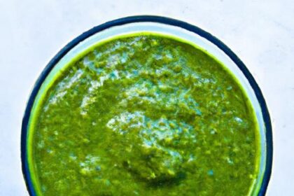 Energize Your Day: Green Smoothie with Hemp Seeds Power
