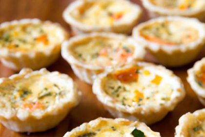 Mini Quiche Cups: Easy Bites of Savory Delight!