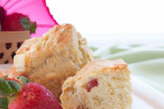 Deliciously Light: Low Carb Strawberry Scones Recipe Reveal