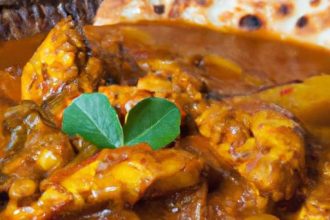 Malabar Chicken Curry with Parotta: A Flavorful Coastal Delight