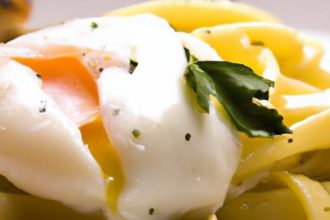 Start Your Day Right: Breakfast Carbonara with Poached Egg
